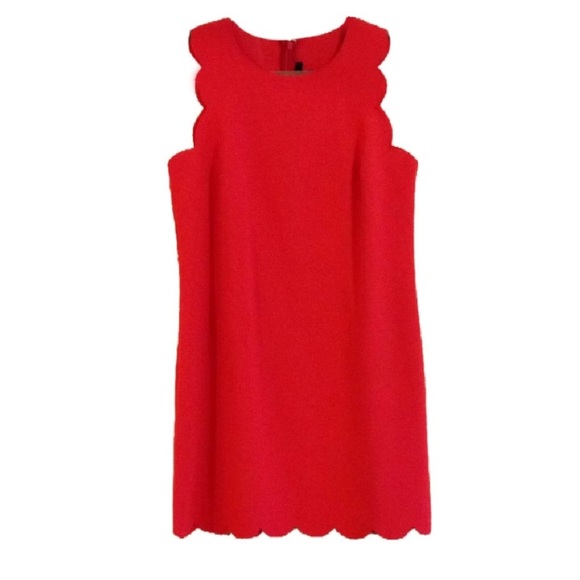 J. Crew Dresses & Skirts - J. Crew Scalloped Dress
